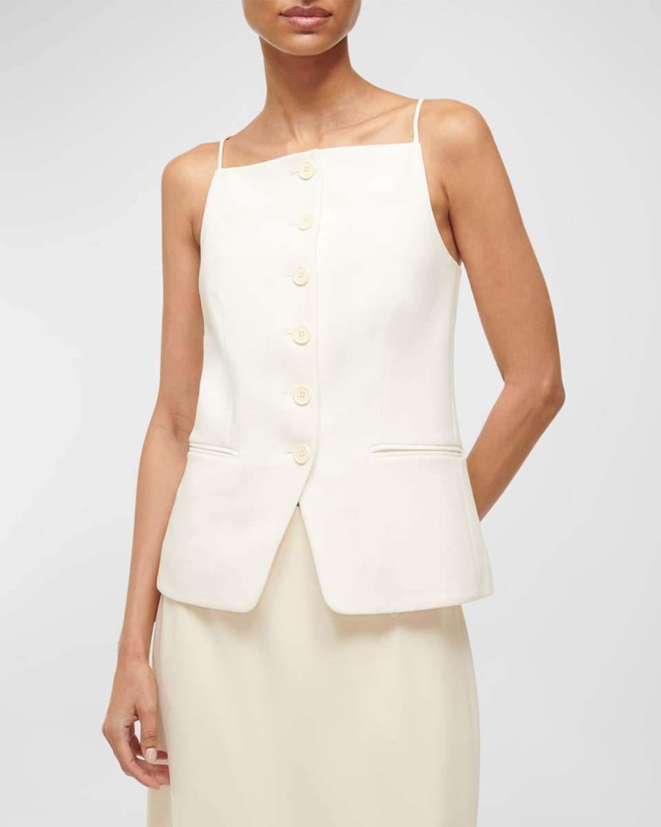 Una Tailored Vest Top